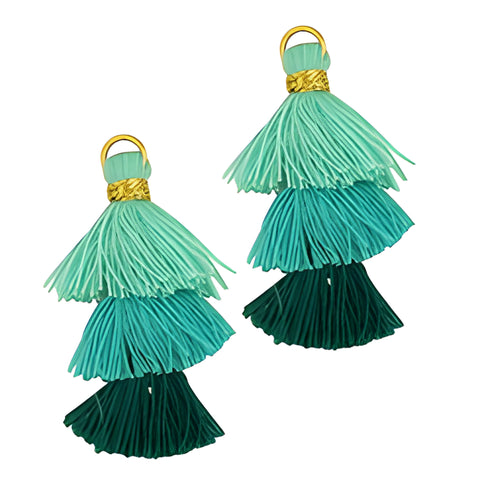Triple Layer Tassels (available in 4 colours)
