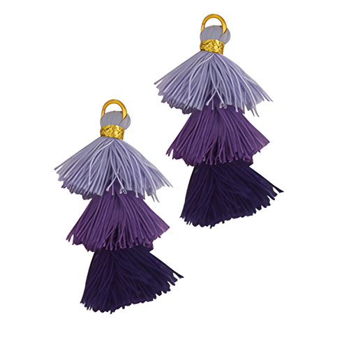 Triple Layer Tassels (available in 4 colours)