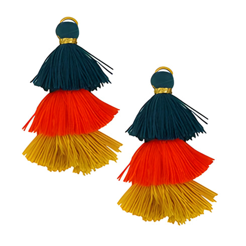 Triple Layer Tassels (available in 4 colours)
