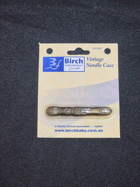 Vintage Style Sewing Needle Case