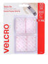 White Colour Stick On Hook & Loop Velcro Rectangle Tape