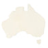 Wooden Australia Shape