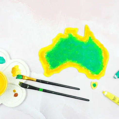 Wooden Australia Shape