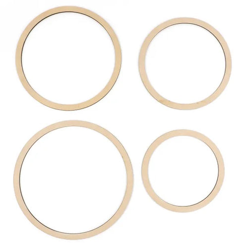 Wooden Circle Shape Frames