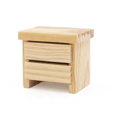Wooden Doll House Furniture - Bedroom Table