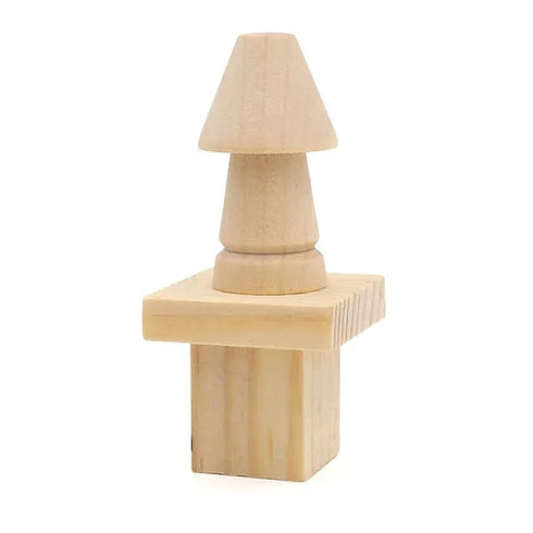 Wooden Doll House Furniture - Lamp and Table
