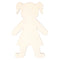 Wooden Girl Person Shape