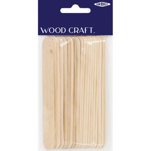 Wooden Jumbo Paddle Sticks