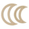 Wooden Moon Shape Frames