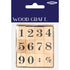 Wooden Numbers Stamps
