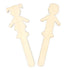 Wooden People Shape Sticks