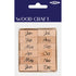 Wooden Short Months Stamps