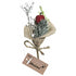 Xmas Burlap Apple Floral Arrangement