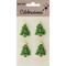 Xmas Christmas Tree Shape Resin Embellishments