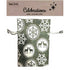 Xmas Grey Colour Deer Fabric Gift Bag