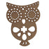 Xmas Owl Shape Wooden Shapes