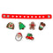 Xmas Push On Charm Bracelet