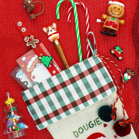 Xmas Push On Charm Bracelet