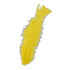 Yellow Colour Craft Feathers