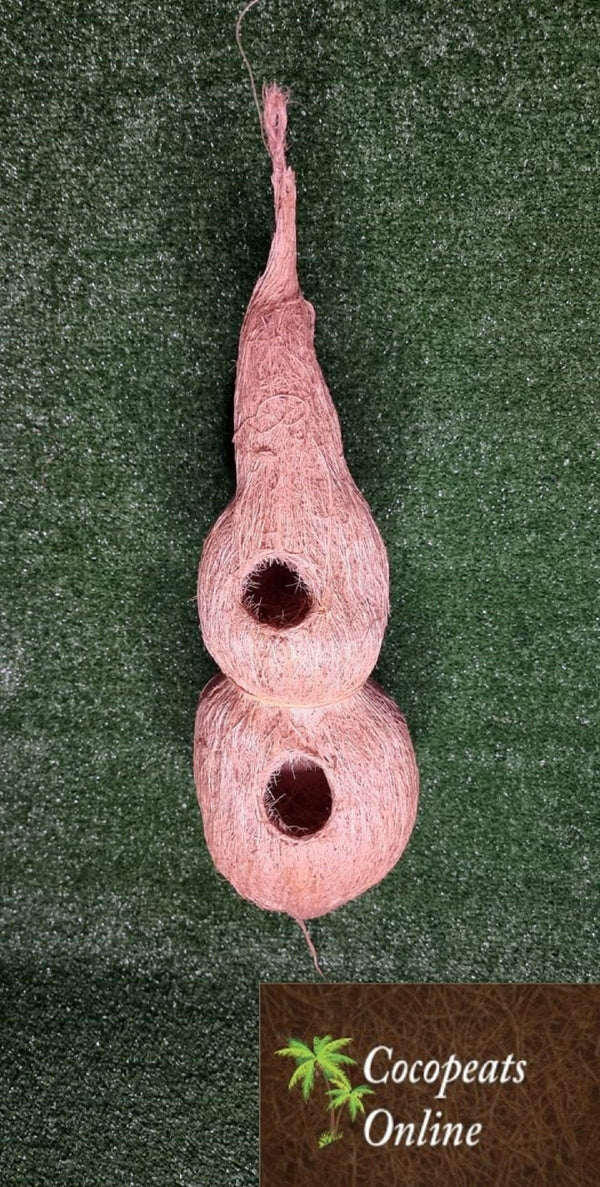 Cocopeats Online Bird Nest Coir Bird Nest Double Deck
