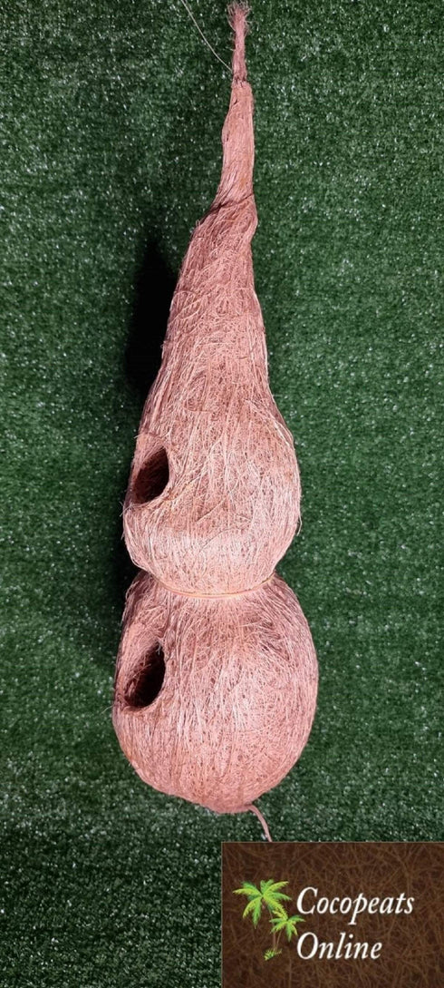 Cocopeats Online Bird Nest Coir Bird Nest Double Deck