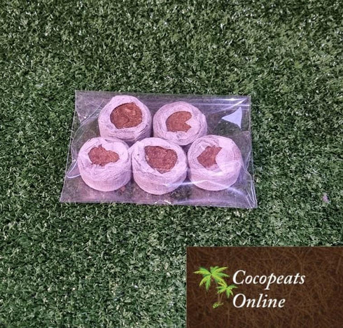Cocopeats Online Coco peat pellets Coir Pellets 32 mm