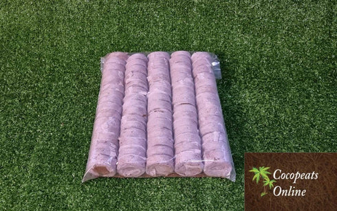 Cocopeats Online Coco peat pellets Coir Pellets 32 mm