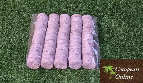 Cocopeats Online Coco peat pellets Coir Pellets 32 mm