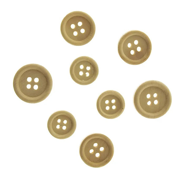 1.5cm - 2cm Craft Wooden Buttons