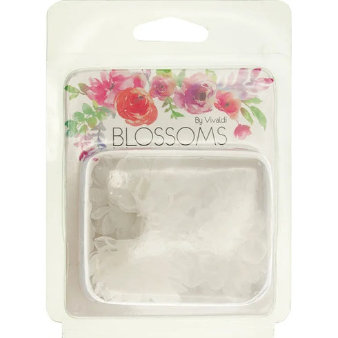 1.5cm x 4cm Tulle Flowers (available in 3 colours)