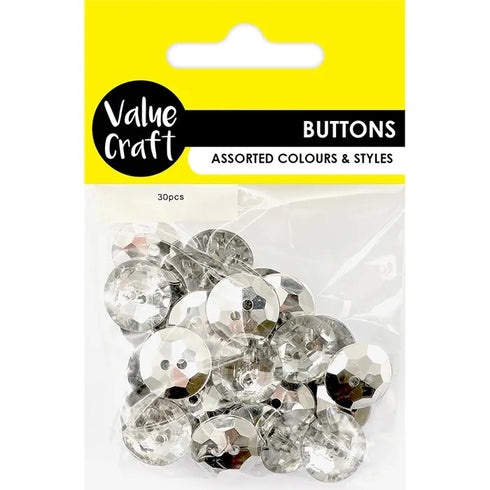 1.7cm Round Acrylic Buttons
