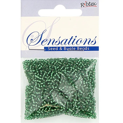 1.8mm Glass Seed Beads - 25g (available in 34 colours)