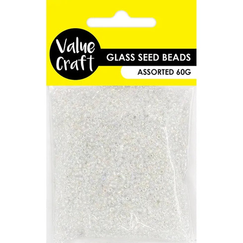 1.8mm White Colour Glass Seed Beads