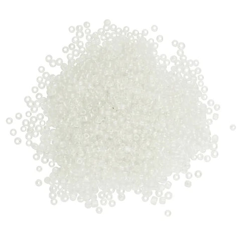 1.8mm White Colour Glass Seed Beads