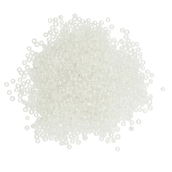 1.8mm White Colour Glass Seed Beads