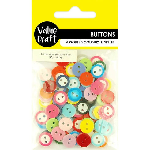 10mm Craft Buttons