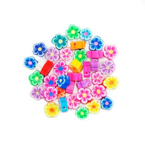 Fimo Flower Shape Beads
