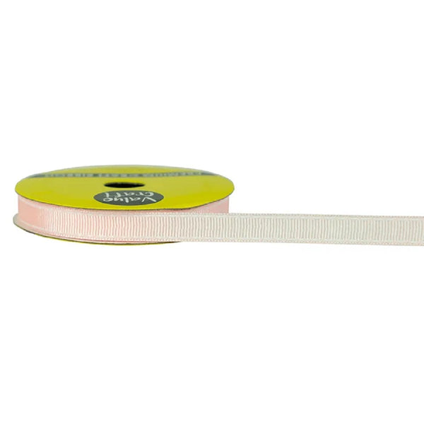 10mm Baby Pink Colour Grosgrain Ribbon