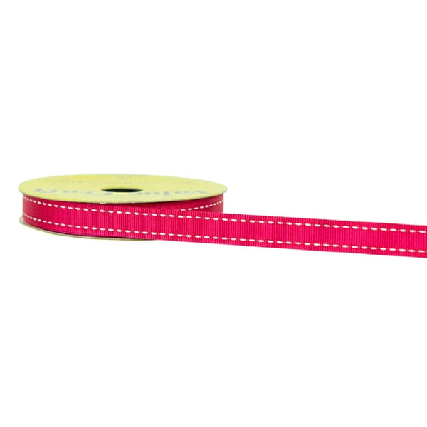 10mm Hot Pink Colour Grosgrain Ribbon