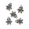 10mm Metal Alloy Flower Charms