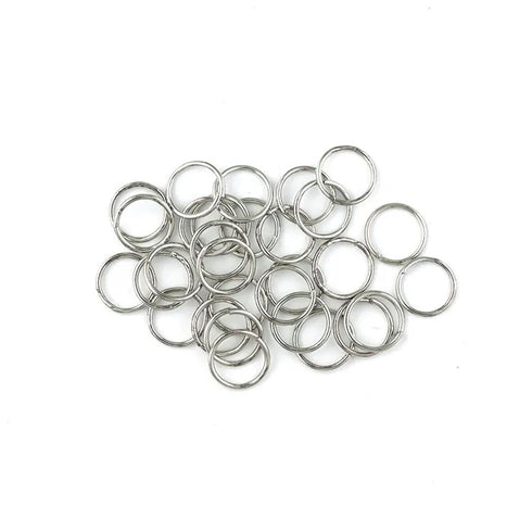 10mm Metal Alloy Jump Rings (available in 8 colours)