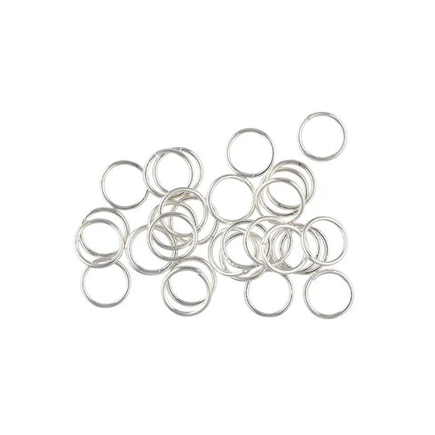 10mm Metal Alloy Jump Rings (available in 8 colours)