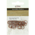 10mm Metal Alloy Jump Rings (available in 8 colours)