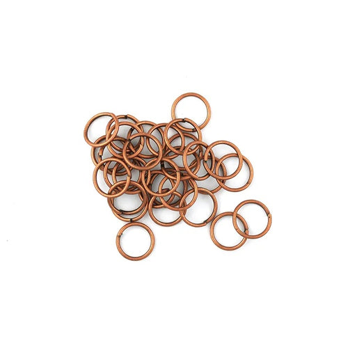 10mm Metal Alloy Jump Rings (available in 8 colours)