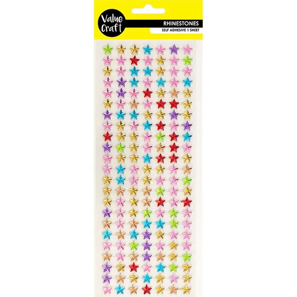 10mm Multicolour Star Rhinestones