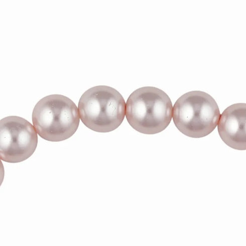 10mm Round Glass Pearl Beads (available in 3 colours)