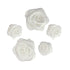 10mm & 15mm Assorted Grub Rose Flowers (available in 8 colours)