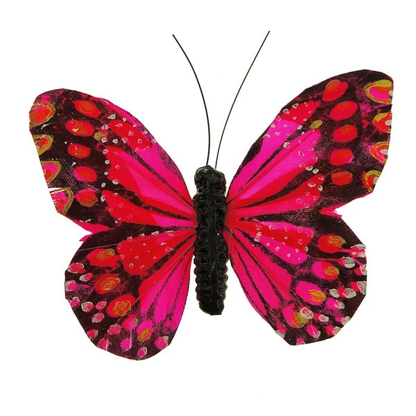11.5cm x 9cm Feather Butterfly (available in 3 colours)
