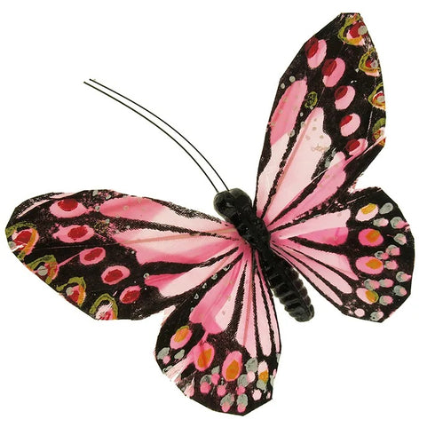 11.5cm x 9cm Feather Butterfly (available in 3 colours)
