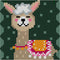 11cm x 11cm Lama Tapestry Kit